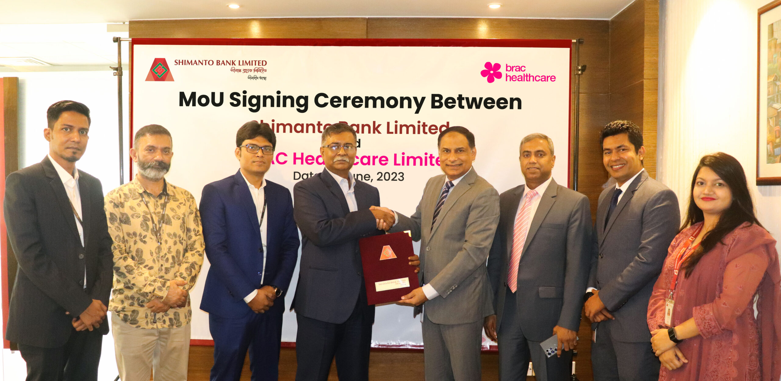 Shimanto Bank inks deal with Brac Healthcare